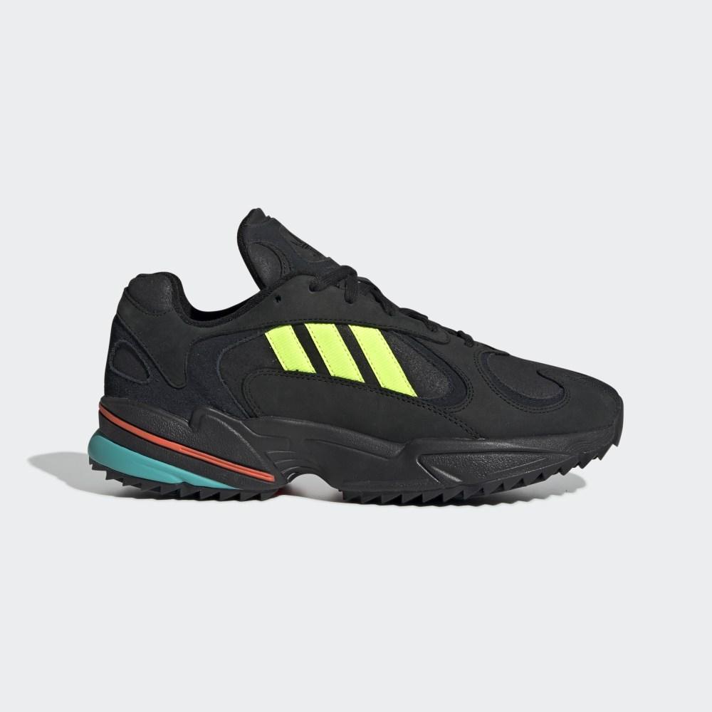 Originals Adidas Yung-1 Trail Barbati Romania - Negrii/Galbeni/Turcoaz Deschis EE5321